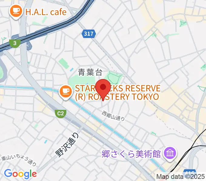 いろは音楽教室の地図