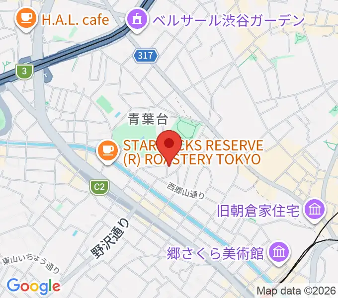 いろは音楽教室の地図