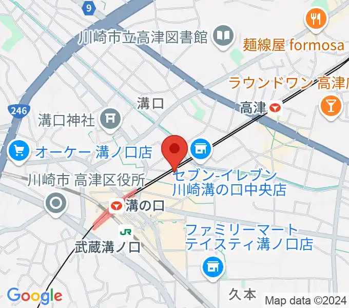 スタジオアズ(Studio-az)の地図