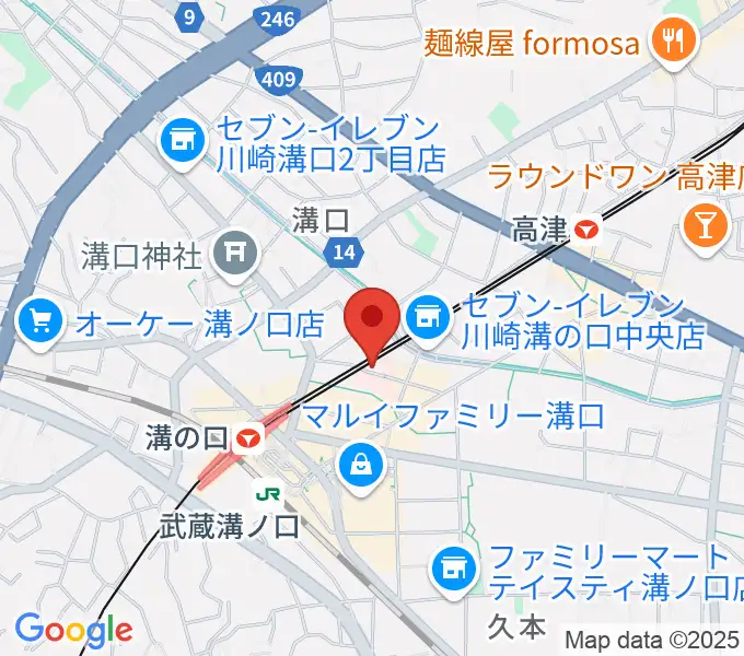 スタジオアズ(Studio-az)の地図