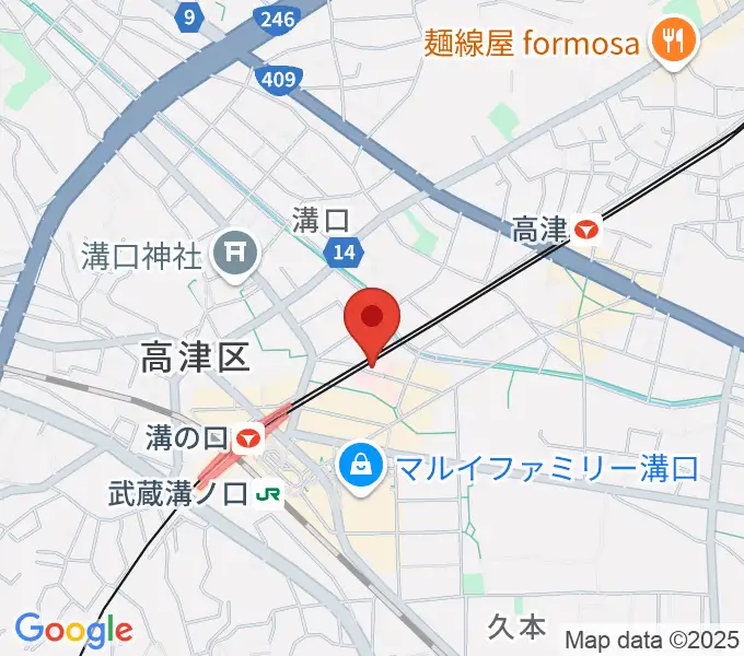 スタジオアズ(Studio-az)の地図