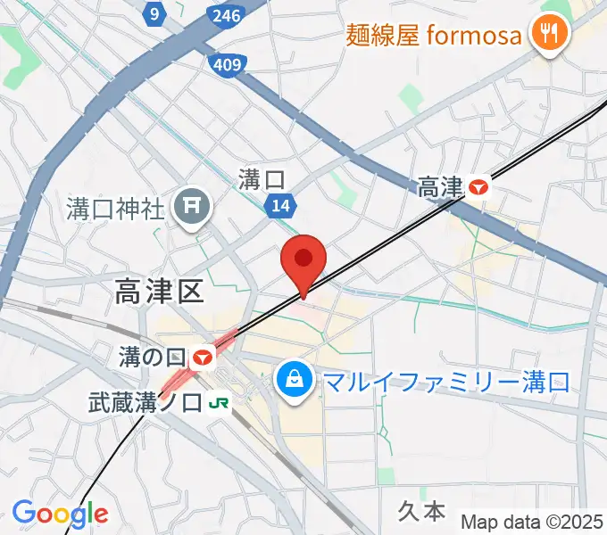 スタジオアズ(Studio-az)の地図