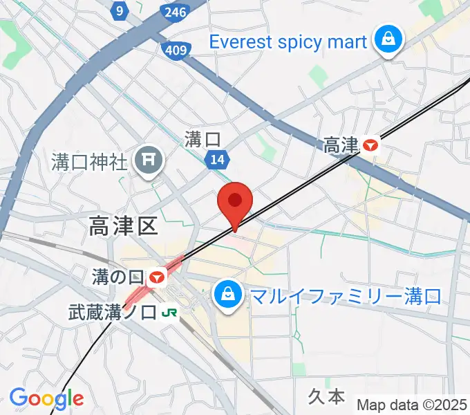 スタジオアズ(Studio-az)の地図