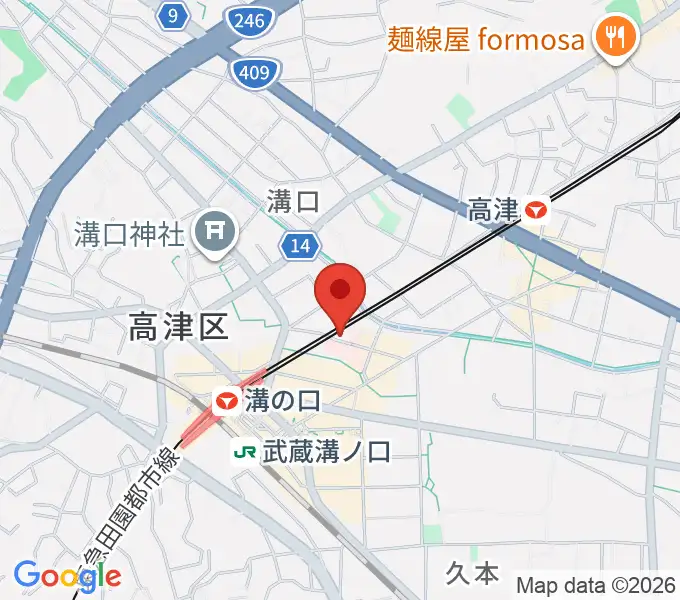 スタジオアズ(Studio-az)の地図