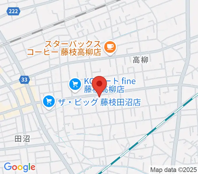音楽天国 藤枝店の地図