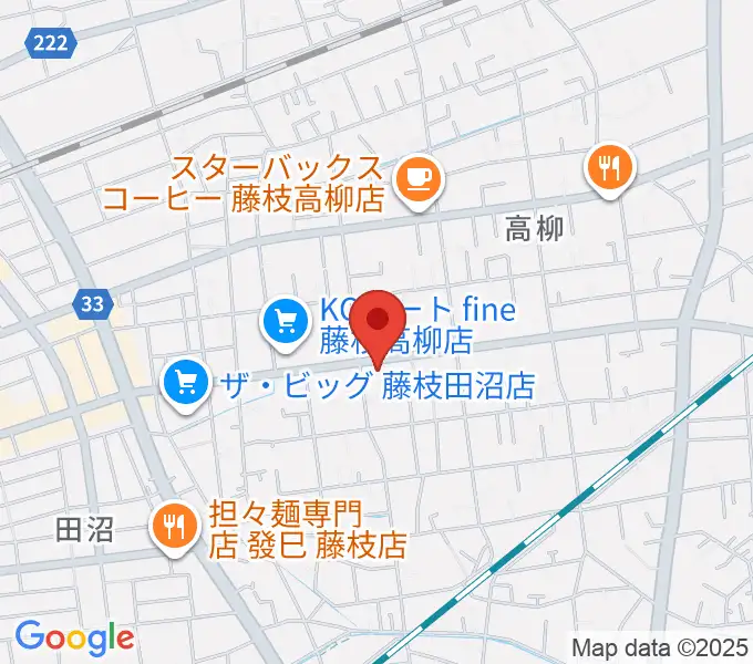 音楽天国 藤枝店の地図
