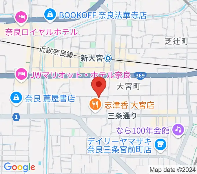 新大宮G5の地図