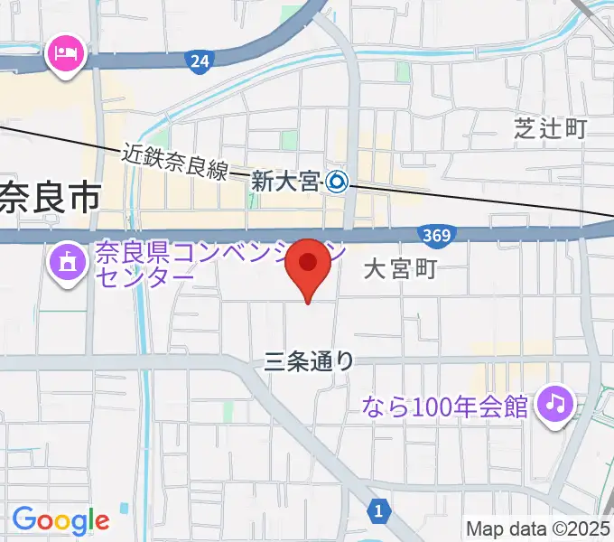 新大宮G5の地図