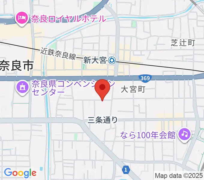 新大宮G5の地図