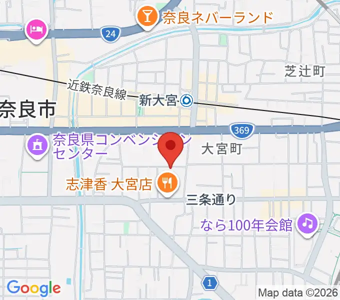 新大宮G5の地図