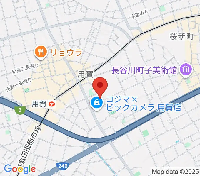 キャロルリトミックスクールの地図