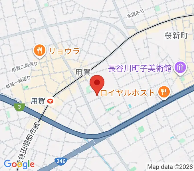 キャロルリトミックスクールの地図