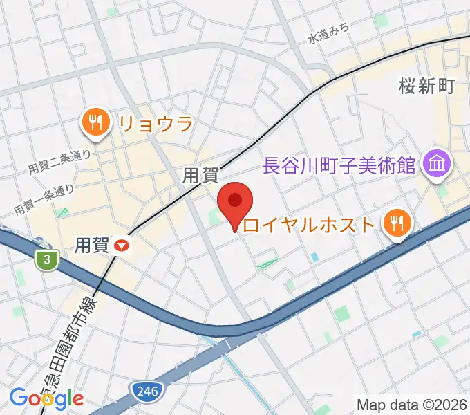 キャロルリトミックスクールの地図