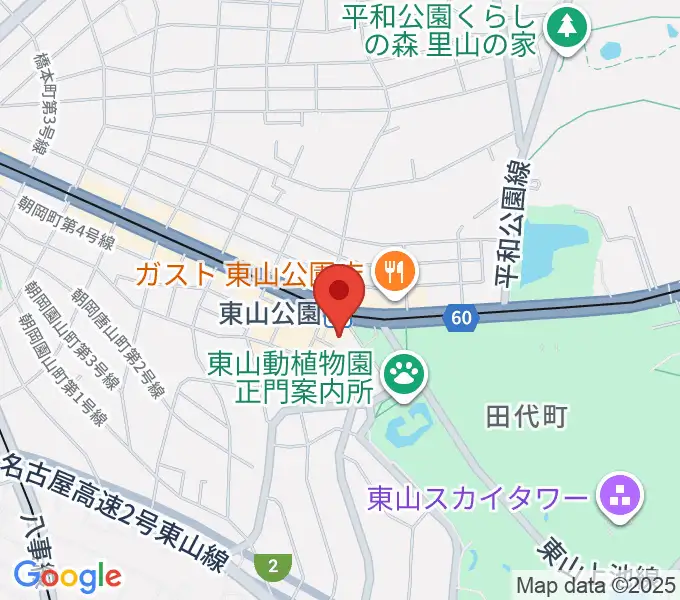 スタジオ246 NAGOYAの地図