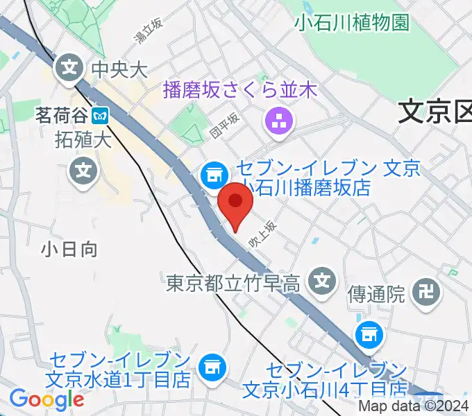 コムコムミュージックスクールの地図