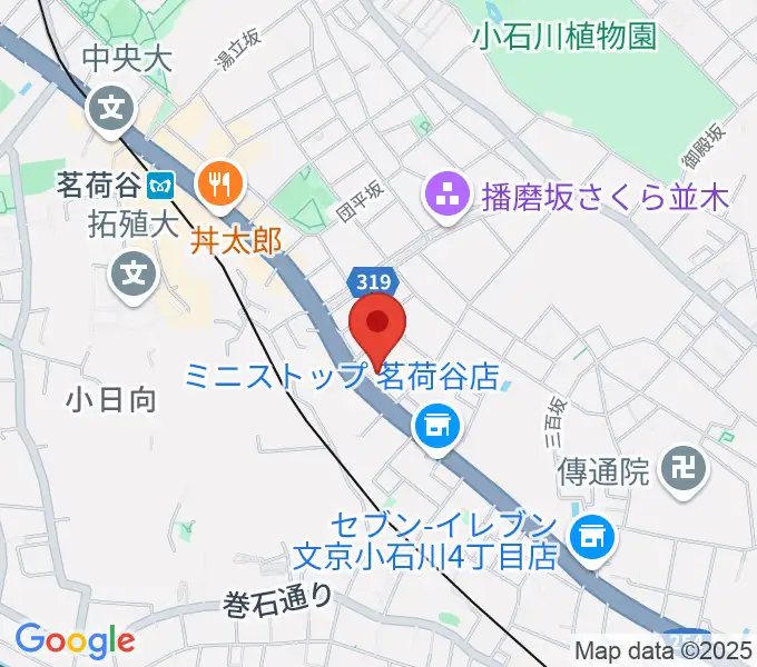 コムコムミュージックスクールの地図