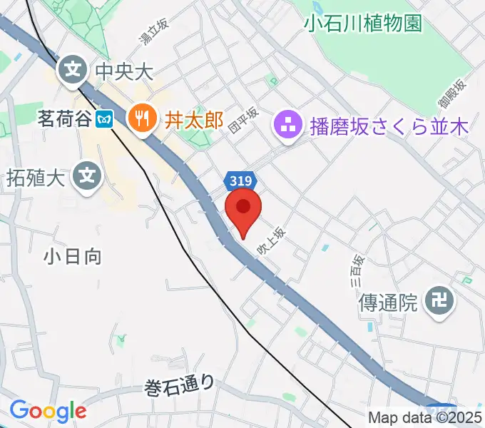 コムコムミュージックスクールの地図