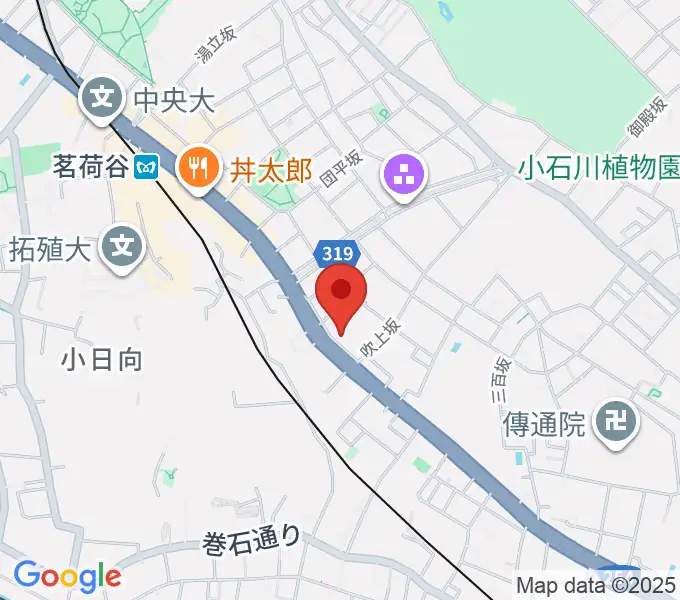 コムコムミュージックスクールの地図