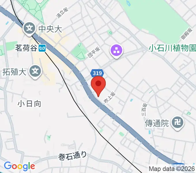 コムコムミュージックスクールの地図