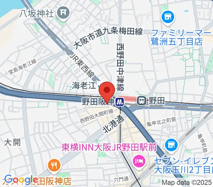 STUDIO JBLの地図