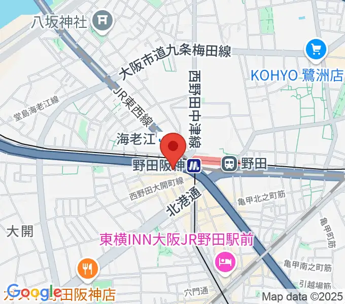 STUDIO JBLの地図