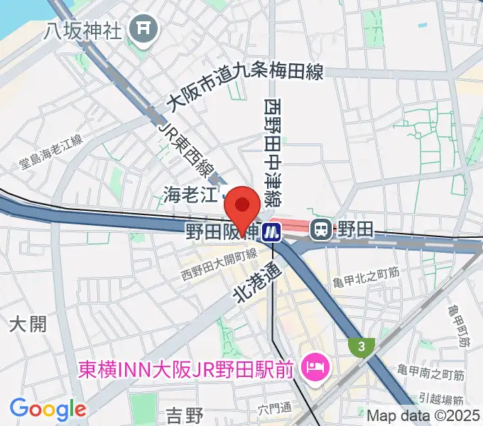 STUDIO JBLの地図