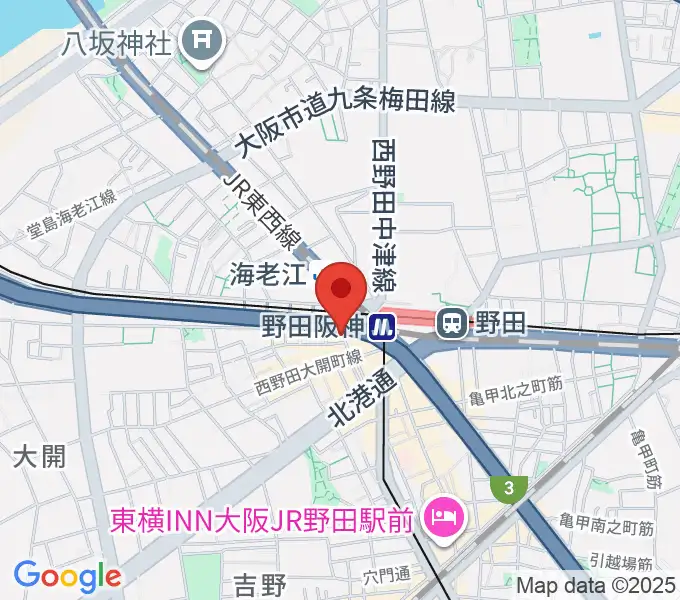 STUDIO JBLの地図