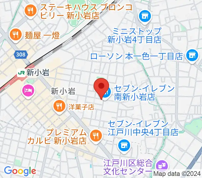 新小岩BOTTON CLUBの地図