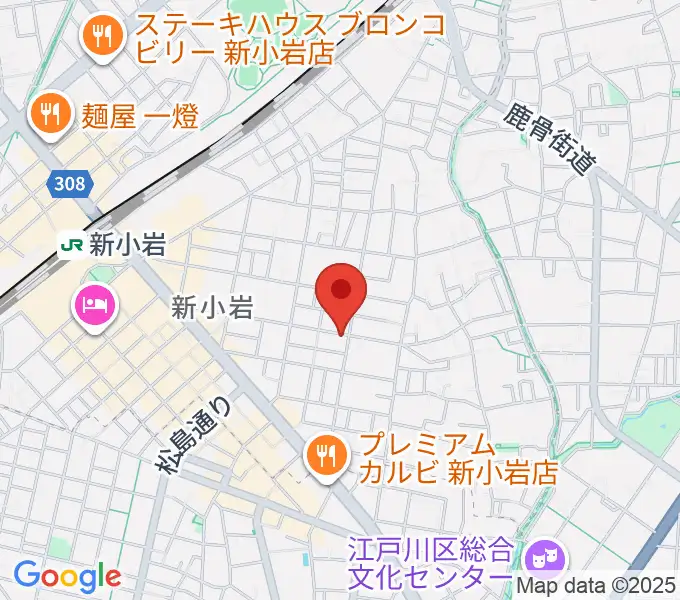 新小岩BOTTON CLUBの地図