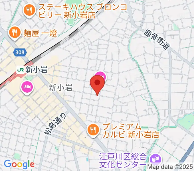 新小岩BOTTON CLUBの地図