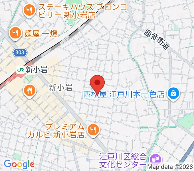 新小岩BOTTON CLUBの地図