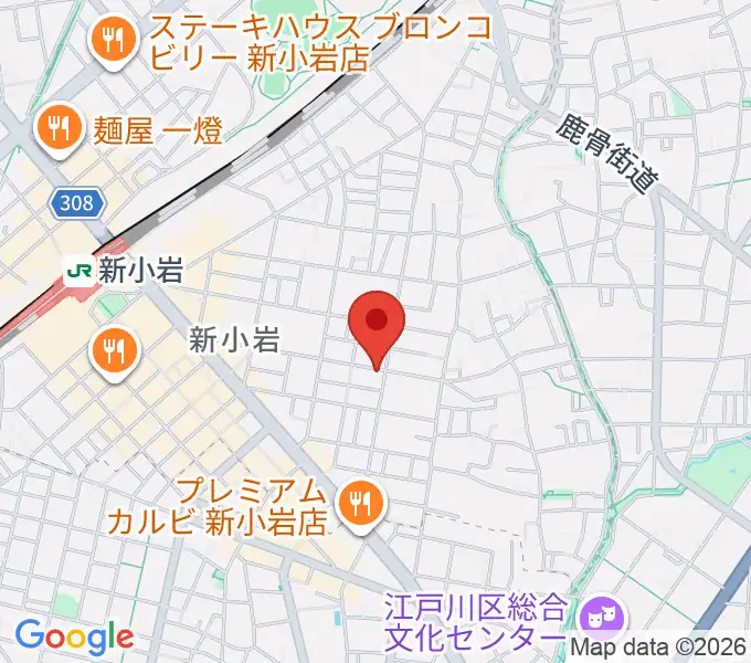 新小岩BOTTON CLUBの地図