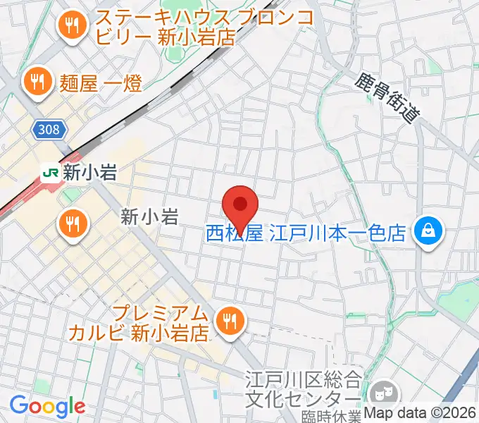 新小岩BOTTON CLUBの地図