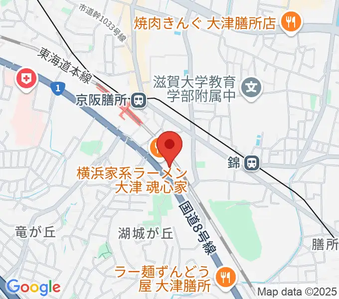 Altero Custom Guitarsの地図