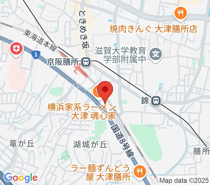 Altero Custom Guitarsの地図