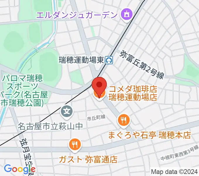 みずほギター音楽教室の地図