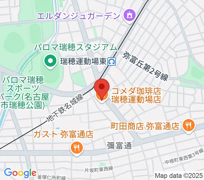 みずほギター音楽教室の地図