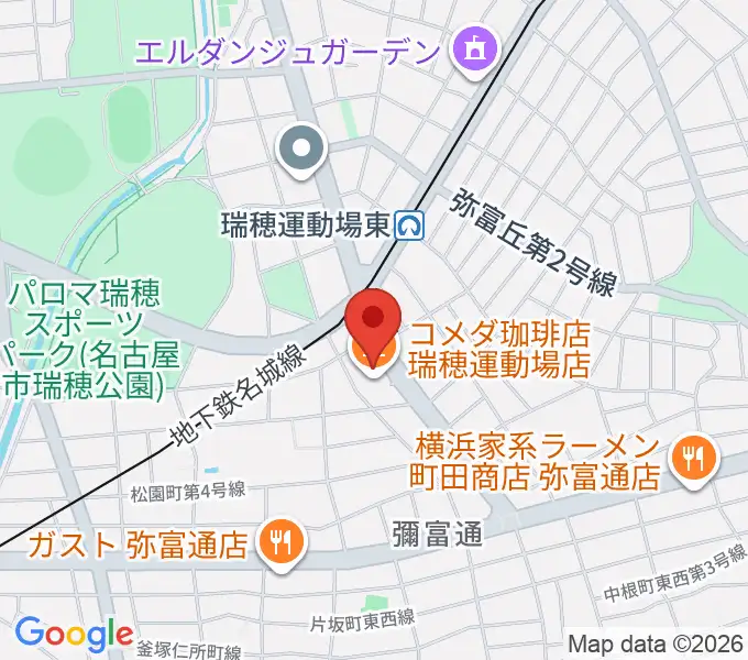みずほギター音楽教室の地図