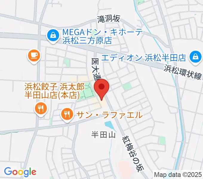 田村音楽教室ジャズインビーフラットの地図