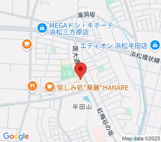田村音楽教室ジャズインビーフラットの地図