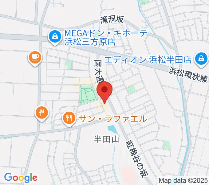 Jazz in B♭ 田村音楽教室の地図