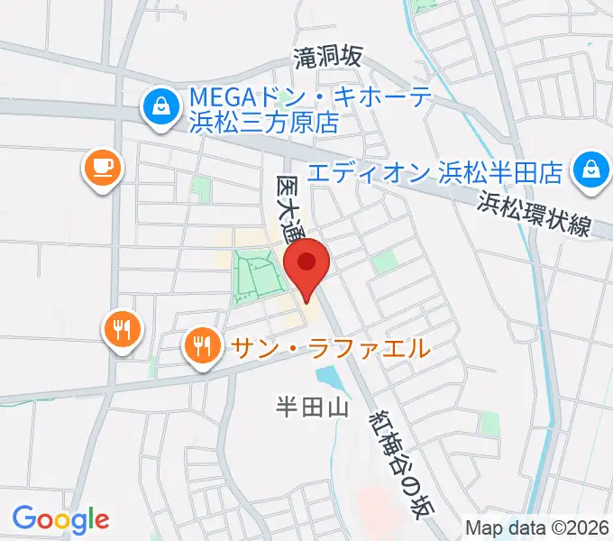 Jazz in B♭ 田村音楽教室の地図