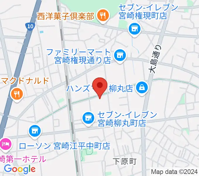 ベリーエイプ・インクの地図