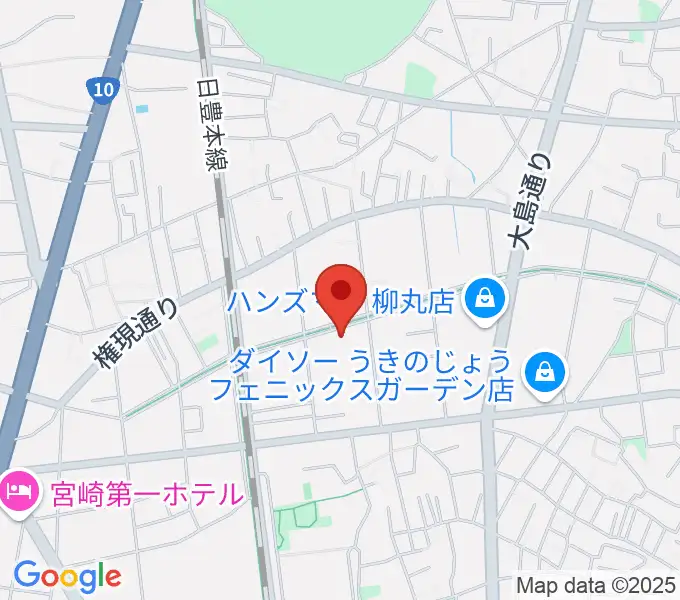 ベリーエイプ・インクの地図