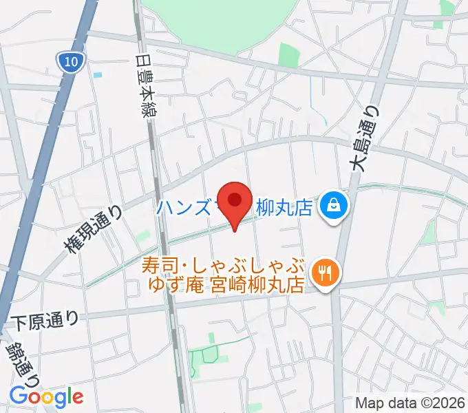 ベリーエイプ・インクの地図
