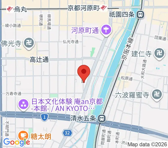 MURATA MUSIC ムラータミュージックの地図