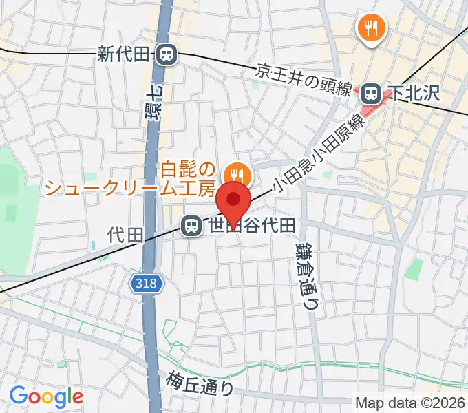 グラスホッパー・ギターズの地図