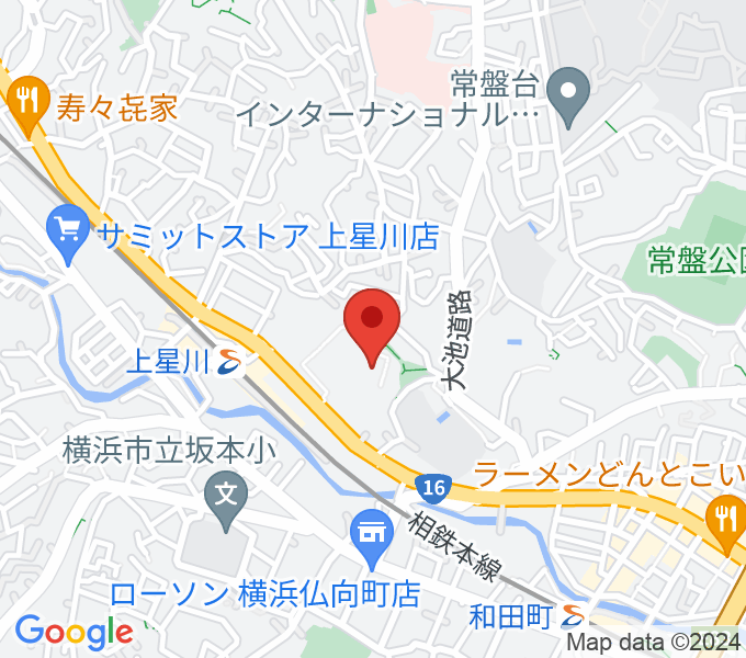 横浜ミュージックアカデミーの場所