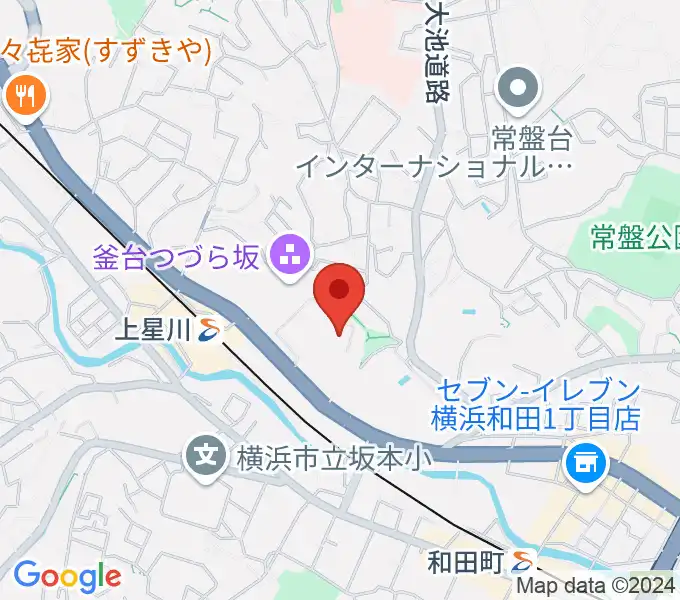 横浜ミュージックアカデミーの地図