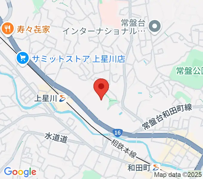 横浜ミュージックアカデミーの地図